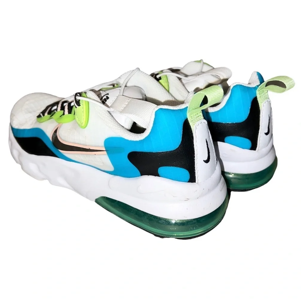 Nike Air Max React SE PS Shoes Kids Size 2.5Y White